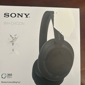 Sony WH-CH720N Wireless Noise-Cancelling Headphones — Black
